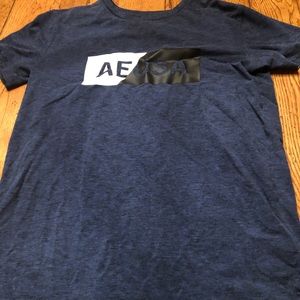 AE blue t-shirt